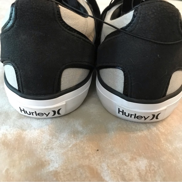 NWT HURLEY Mens Sneakers. Kayolace Black and Gray Canvas. Sz 11. No box! - Picture 6 of 8